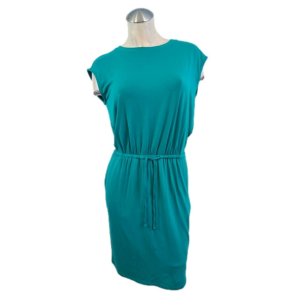 Banana Republic Dresses & Skirts - Banana Republic Size XS Turquoise Drawstring Dress